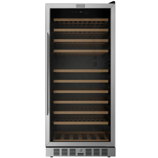 Empava 24-inch Wine Cooler Refrigerator 133 Bottles WC13S Front