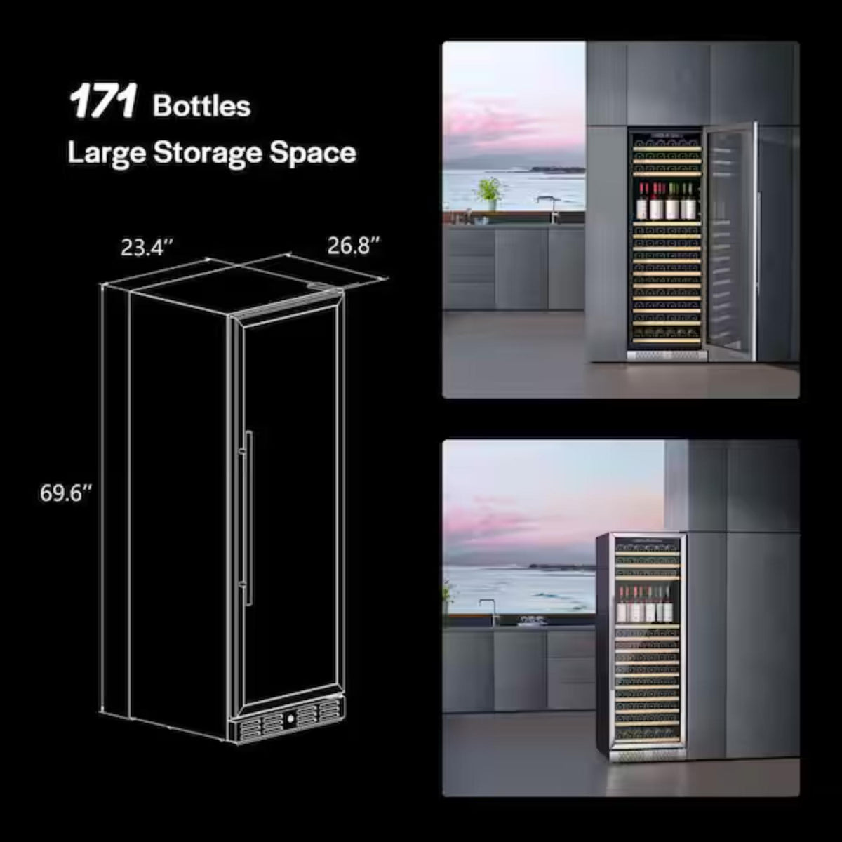 Empava_24_inch_Wine_Cooler_Refrigerator_EMPV-WC07S_Dimension