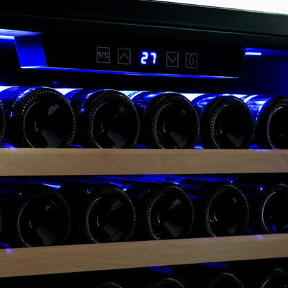 Empava 24 inch Wine Cooler Refrigerator EMPV-WC07S LED Light