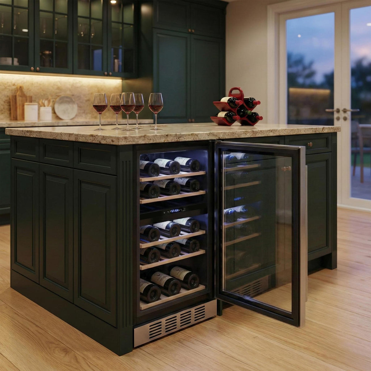 Empava_Wine_Cooler_Refrigerator_WC10D_kitchen3