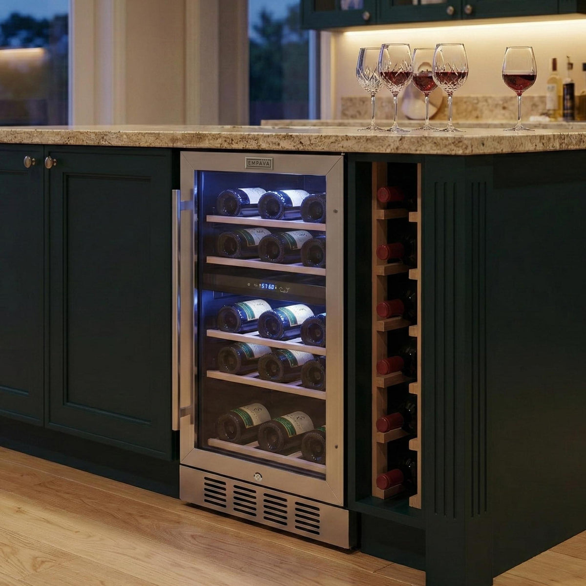 Empava_Wine_Cooler_Refrigerator_WC10D_kitchen4