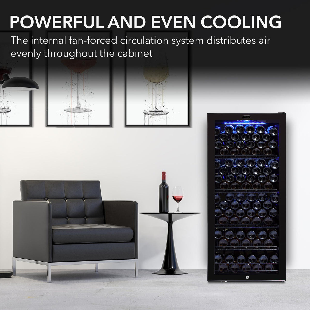 FWC-1201BB Powerful Cooling