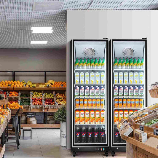 Madrid 26" Commercial Merchandiser 18.1 Cu.Ft Display Refrigerator