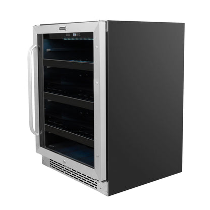 whynter-BBR-148SB-Beverage Refrigerator with silver handle