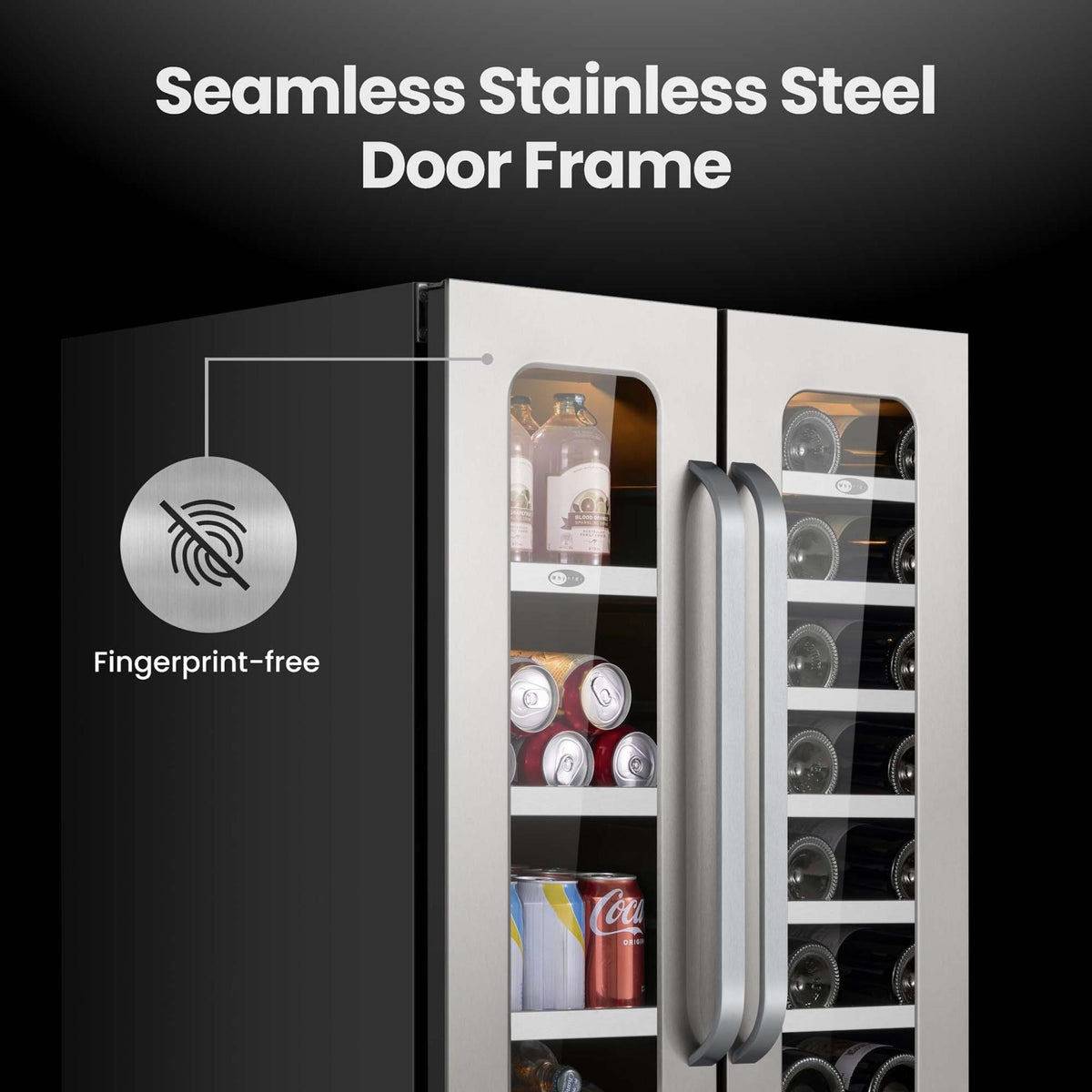 whynter-BSR-6020FDS-60-can-20-bottle-wine-cooler-refrigerator-seamless-door-frame